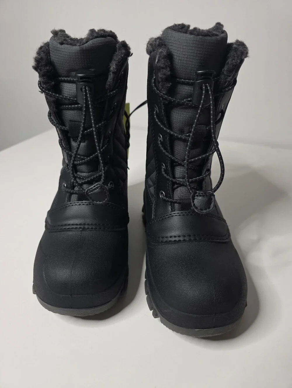 NWT All In Motion Boys Size 13 Black Skylar Waterproof Boots